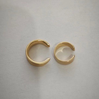 1 Piece IG Style Simple Style Geometric Plating Copper Ear Cuffs