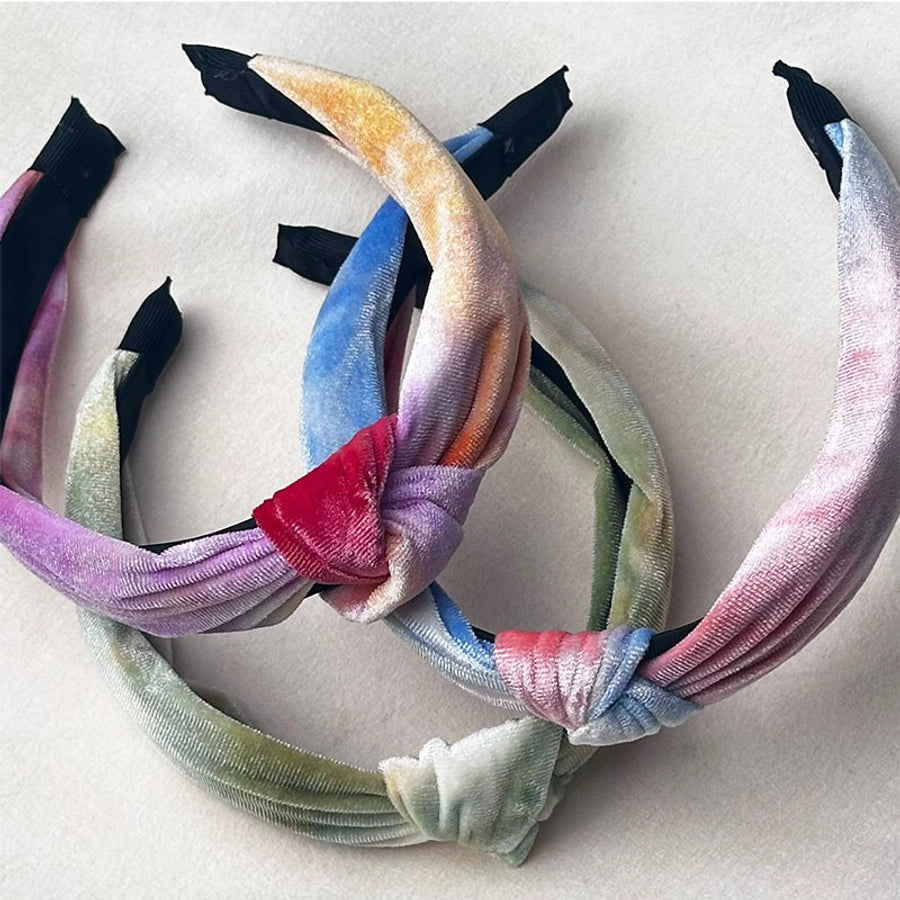 Women's Casual Knot Flannel Hair Band