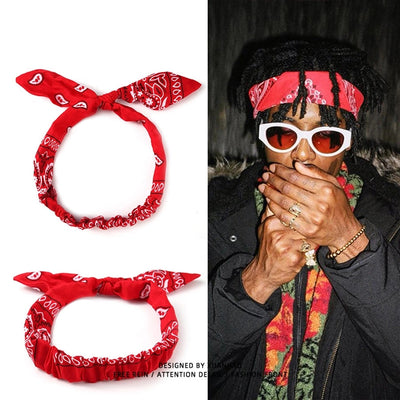 Unisex hippop Retro Classic Style Printing Ditsy Floral Cotton