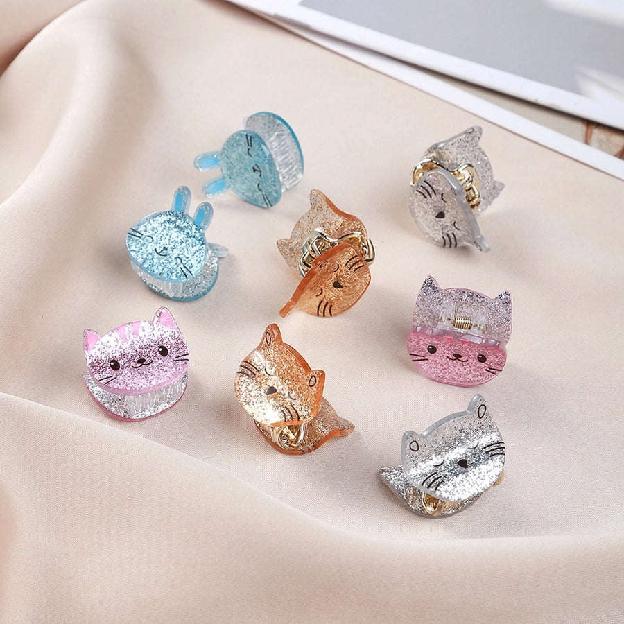 cartoon style animal arylic handmade hair claws