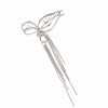 women's simple style geometric solid color alloy plating hair claws