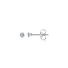 1 Pair Simple Style Round 304 Stainless Steel Ear Studs