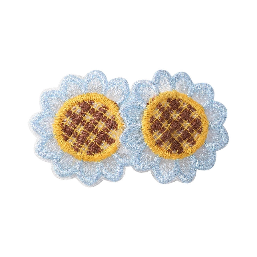 Kid'S Cute Pastoral Sunflower Flower Hair Clip