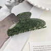 Women's Sweet Solid Color Arylic Hair Claws