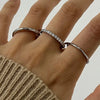 Jewelry Simple Style Classic Style Geometric 304 Stainless Steel Rings
