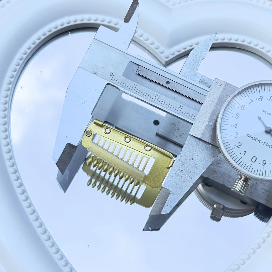 hot sale stainless steel Chunni clip + brooch hat clip wig hair piece stainless steel elastic BB clip