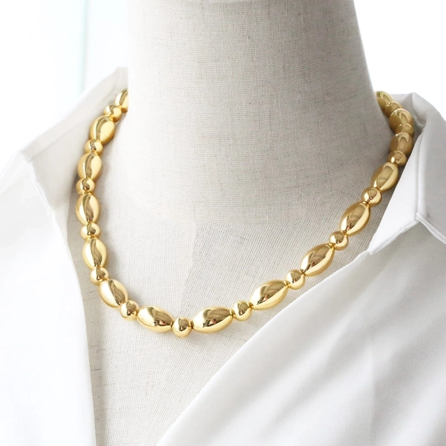 Copper 18K Gold Plated Plating Heart Shape Bracelets Necklace