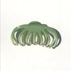 women's simple style solid color arylic hair claws