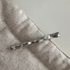 Women's Simple Style Classic Style Solid Color Alloy Inlay Pearl Hair Clip