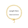 Simple Style Classic Style Letter 201 Stainless Steel 304 Stainless Steel Bracelets In Bulk