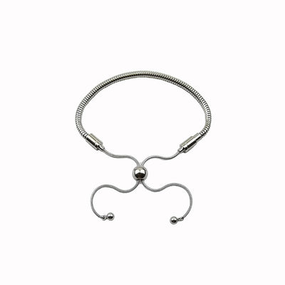 Basic Geometric 304 Stainless Steel Bracelets In Bulk
