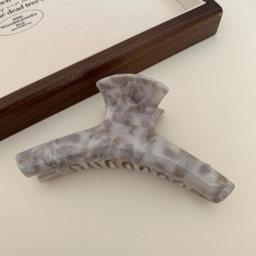 Women's Simple Style Commute Solid Color Arylic Hair Claws