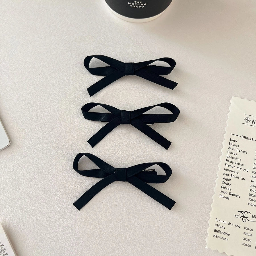 Women's Simple Style Bow Knot Cloth Hair Clip
