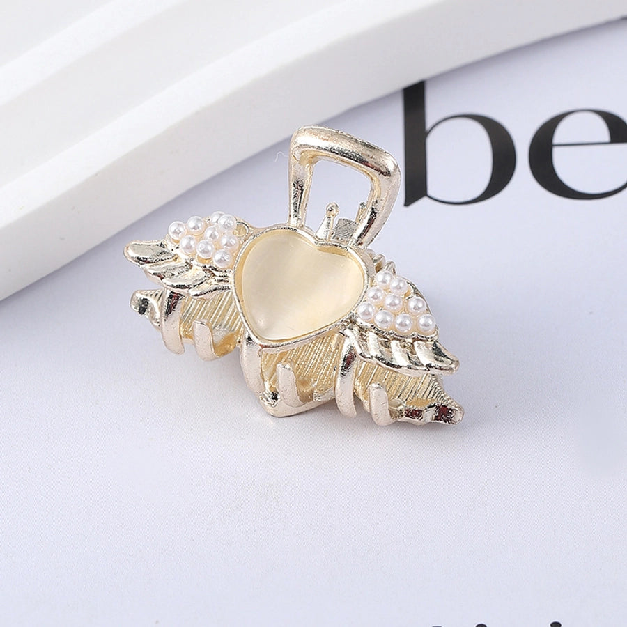 simple style butterfly rhinestone inlay rhinestones hair claws