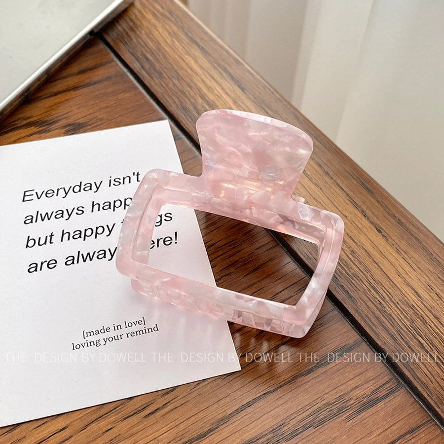 Women's Simple Style Geometric Acetic acid sheets Hair Claws