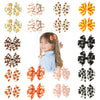Women's Korean Style Basketball Bow Knot Polyester Hair Clip