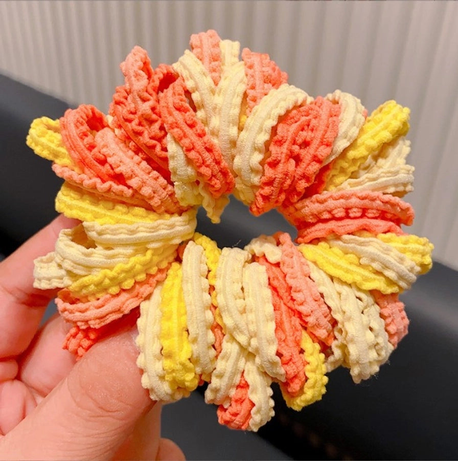 Children's Hair Tie Rubber Band Hair Band Hair Rope Girls' Baby Hair Tie Hair Rope Hair Accessories Hair Rope High Color Value Does Not Hage Hair