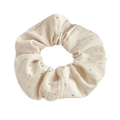 Women's Simple Style Classic Style Solid Color Pleated Hair Tie