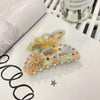 Women's Sweet Butterfly Acetic acid sheets Inlay Rhinestones Hair Claws