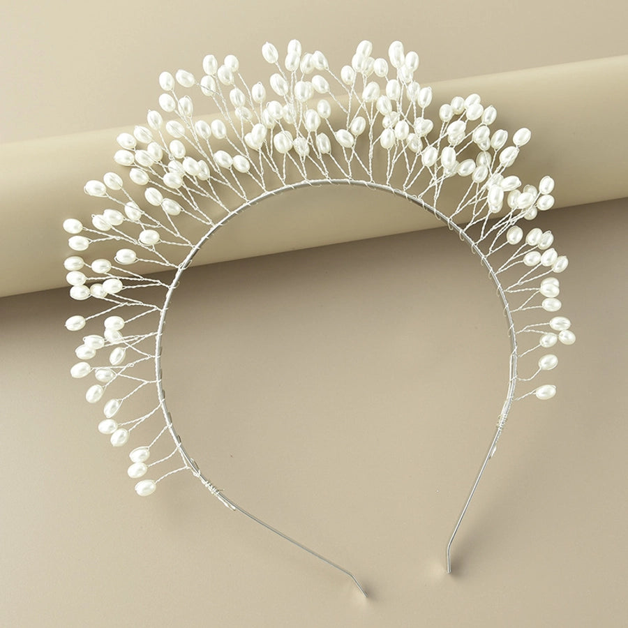 fashion leaf alloy hair band 1 piece
