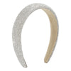 fashion solid color rhinestone handmade hair band 1 piece