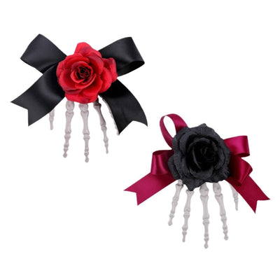 Halloween Simple Style Women's Bow Knot Plastic Hair Clip
