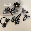 Women's Simple Style Classic Style Bow Knot Cloth Hair Clip Hair Tie Hair Claws