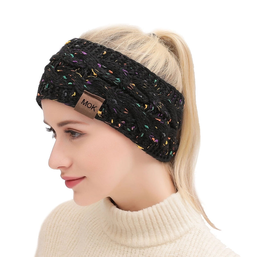 fashion geometric acrylic patchwork hair band
