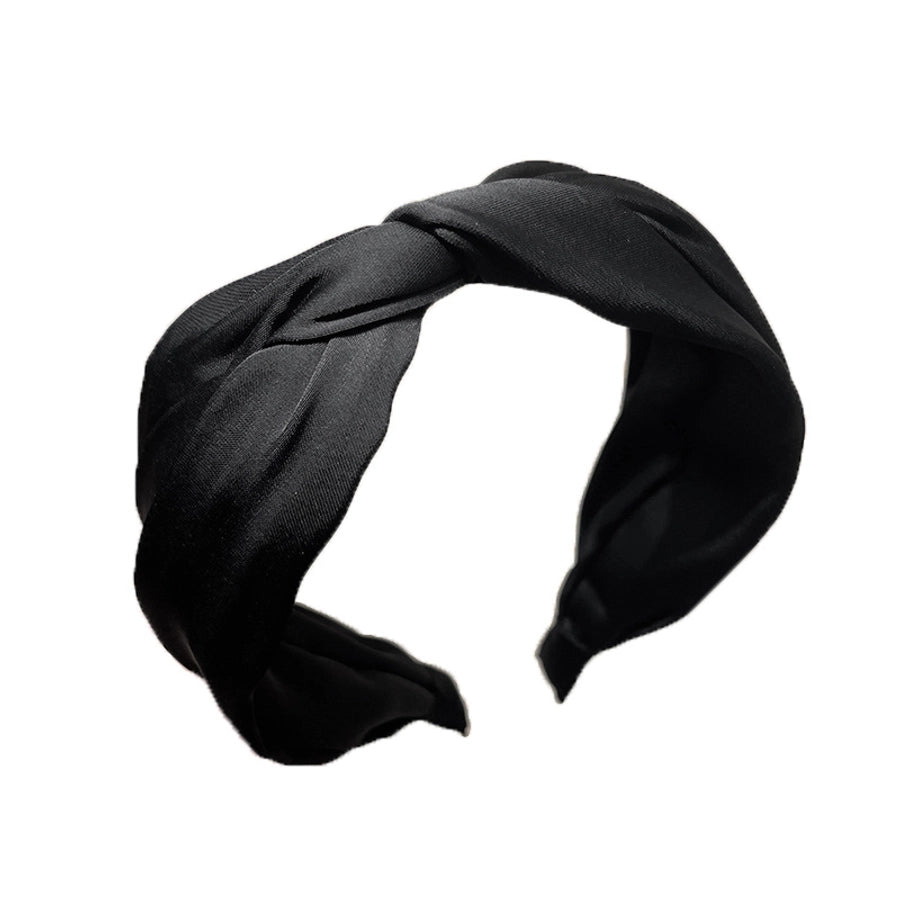 women's simple style geometric satin hair band