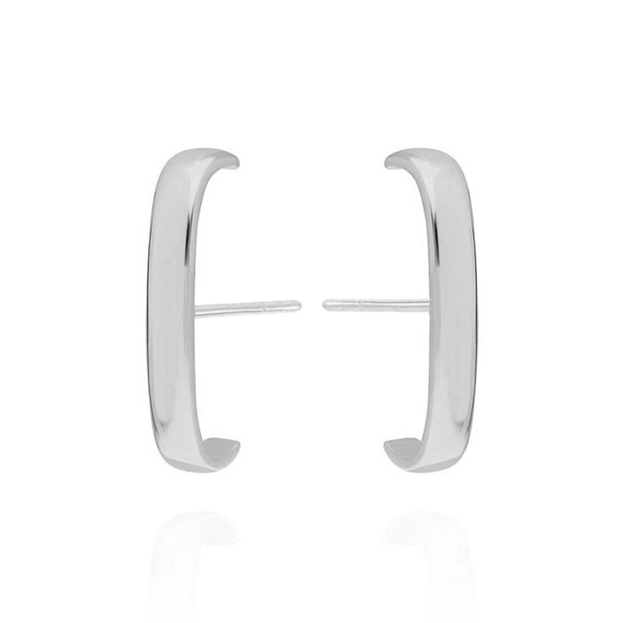 1 Pair IG Style Simple Style Geometric Inlay Copper Zircon Gold Plated Earrings