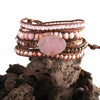 Vacation Geometric natural stone Beaded Chain Bracelets In Bulk