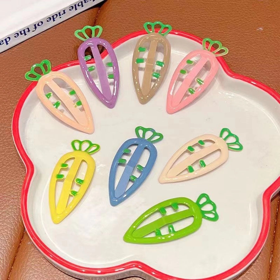 Women's Cute Solid Color Alloy Hair Clip