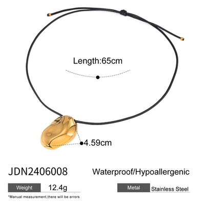 Jewelry Classic Style Cross Starfish Bow Knot 304 Stainless Steel Pendant Necklace