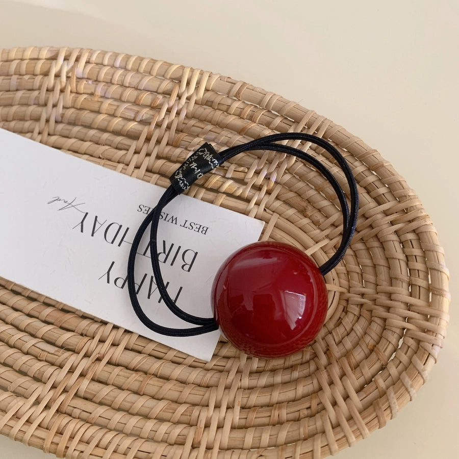 Women's Simple Style Classic Style Solid Color Plastic Hair Tie