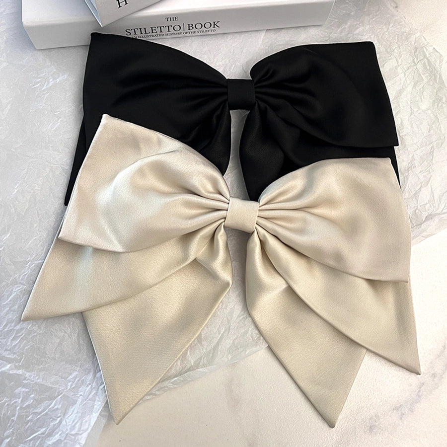 Women's IG Style Korean Style Bow Knot Cloth Hair Clip