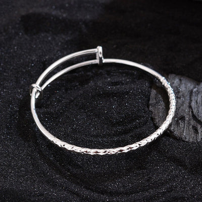 Copper Geometric Bangle