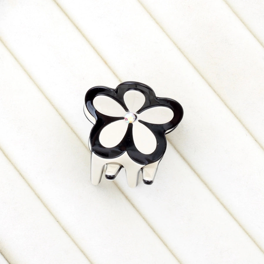 Women's Lady Floral Acetic acid sheets Hair Claws