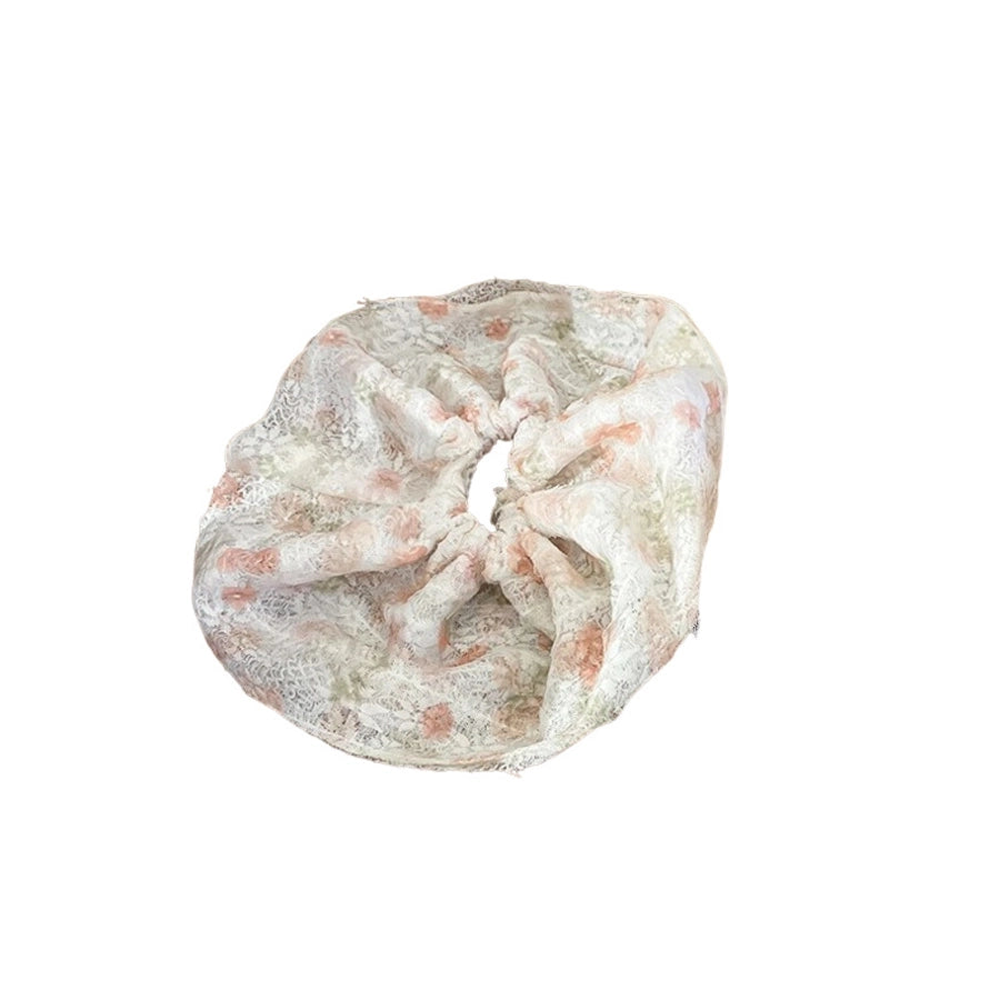 Women's Sweet Geometric Cloth Hair Tie