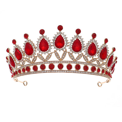 women's fashion crown rhinestone diamond