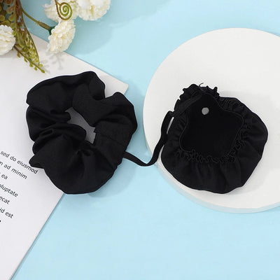 Unisex Exaggerated Solid Color Cloth Hair Tie