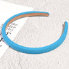 fashion candy color solid color sponge wide-sided headband