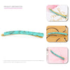 japanese style colorful acetic acid sheets hair clip 1 piece