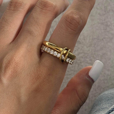 Jewelry Simple Style Classic Style Geometric 304 Stainless Steel Rings
