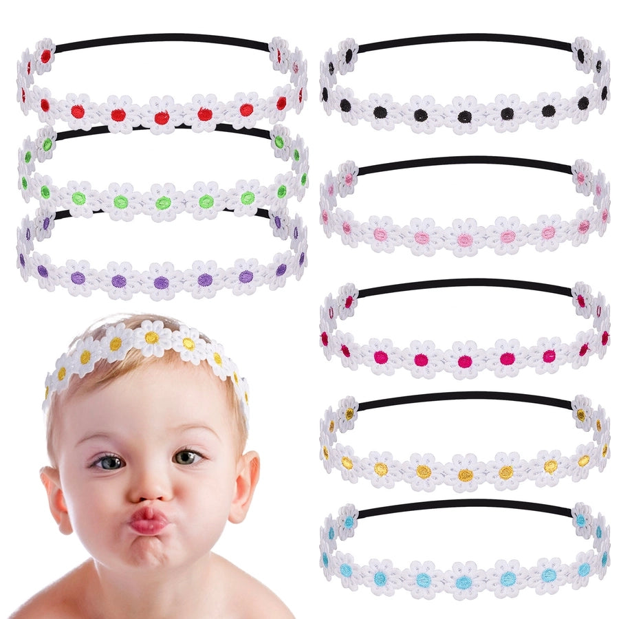 sweet simple style flower cloth hair band