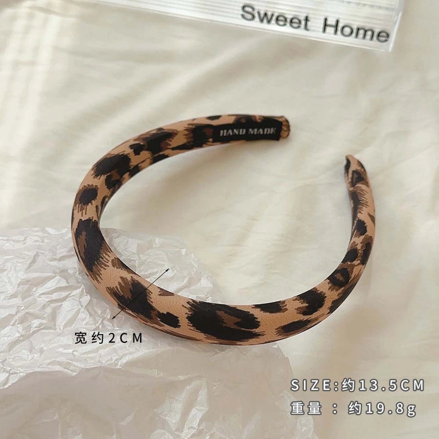 Sweet Streetwear Women's Leopard Cloth Hair Band