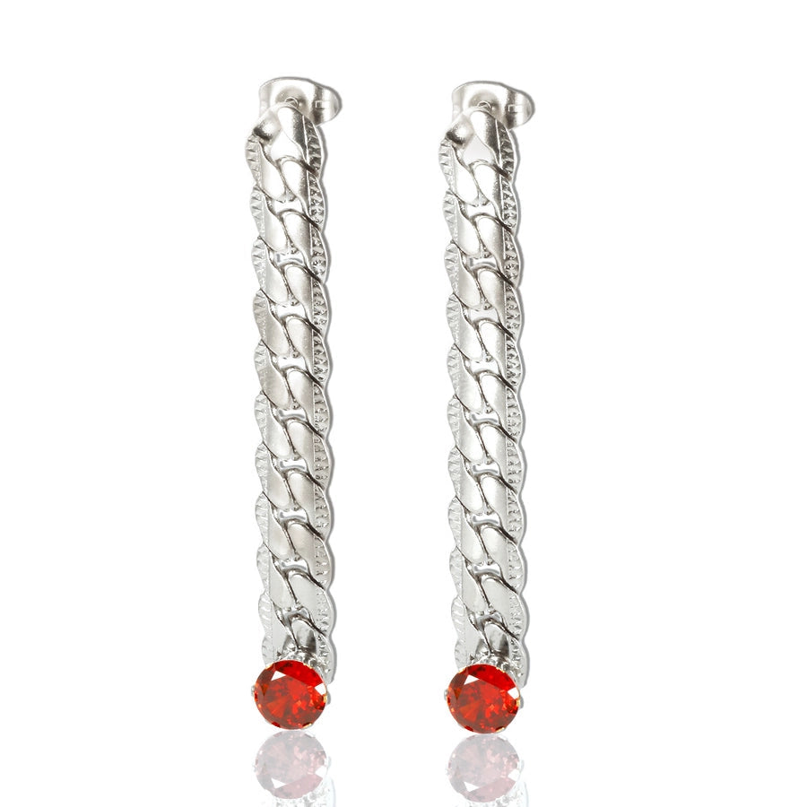 Jewelry Casual Simple Style Geometric 304 Stainless Steel Plating Bracelets Earrings Necklace