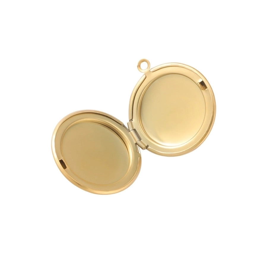 Jewelry IG Style Modern Style Classic Style Round 304 Stainless Steel Plating Pendant Necklace