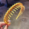 kid's korean style stripe waves arylic stoving varnish
