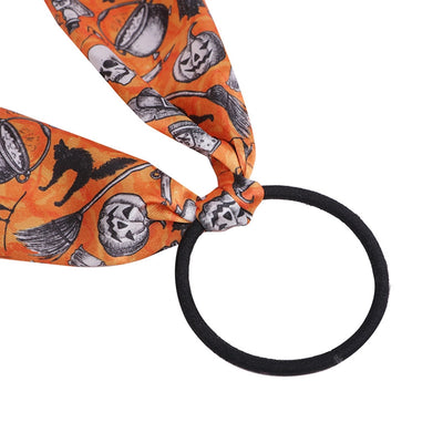 Halloween Exaggerated Women's Pumpkin Ghost Hair Tie