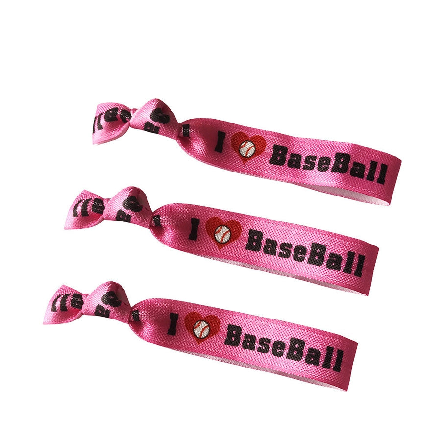 Unisex Simple Style Streetwear Letter Spandex Nylon Hair Tie